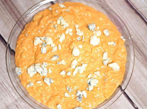 Buffalo Chicken Hummus - Football Favorite - Step 5